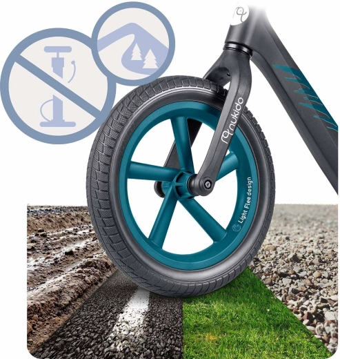 Ruote PU da 12" per una guida fluida