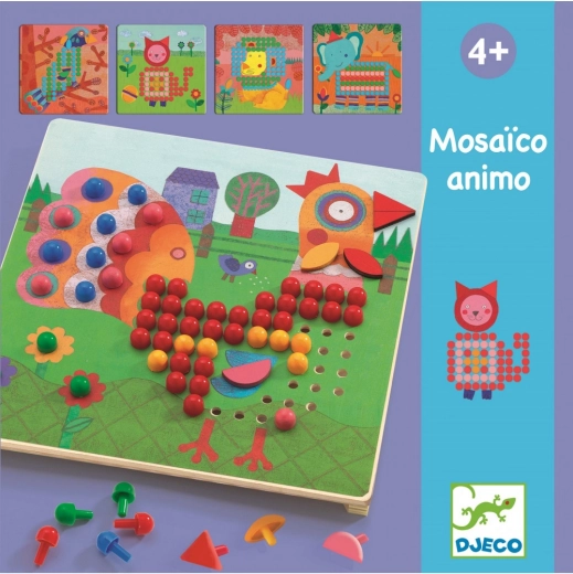 Set Artistico Mosaici di Animali