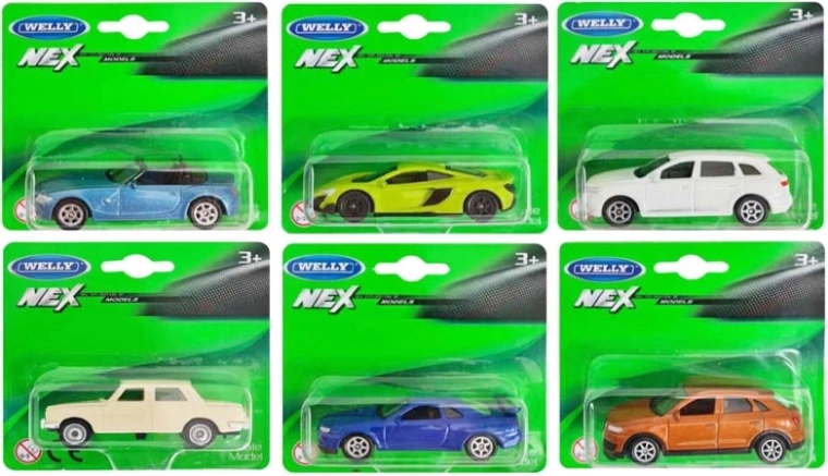 Modellino auto Welly 1:60 mix - 1 pezzo