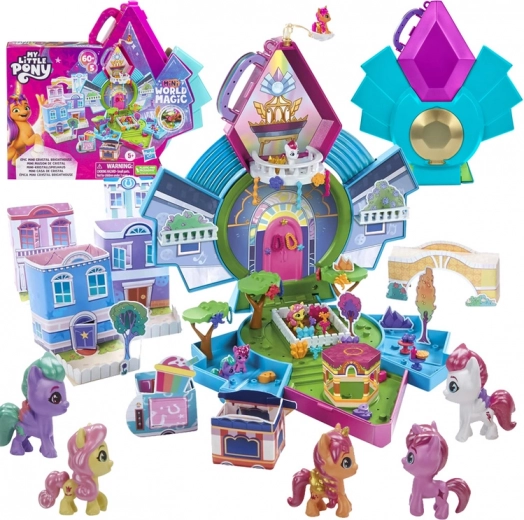 My Little Pony faro di cristallo Mini World Magic con 5 personaggi