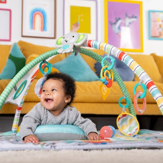 Giochi rimovibili e supporto per tummy time