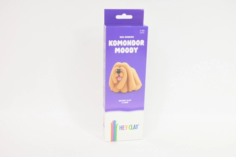 Hey Clay Amici a quattro zampe Komondor – pasta modellabile creativa (confezione da 3)