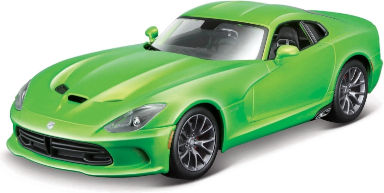 Maisto SRT Viper GTS 2013 modello in metallo verde 1:18