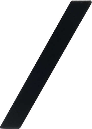 Segno di casa 95 mm in acciaio inox – nero opaco