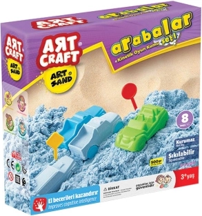 Art Craft sabbia cinetica auto 500 g - 1 pezzo