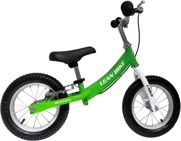 Bicicletta a spinta per bambini CARLO verde
