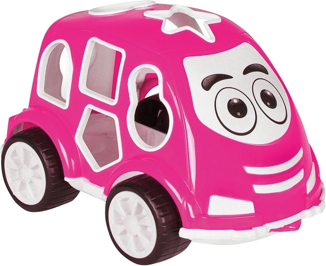 Design grazioso della macchinina in colore rosa