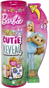 Barbie Cutie Reveal – orsetto e delfino, sorprese e costume intercambiabile