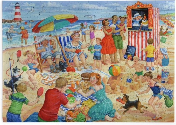 Puzzle House of Puzzles Gita al mare, 250 pezzi grandi
