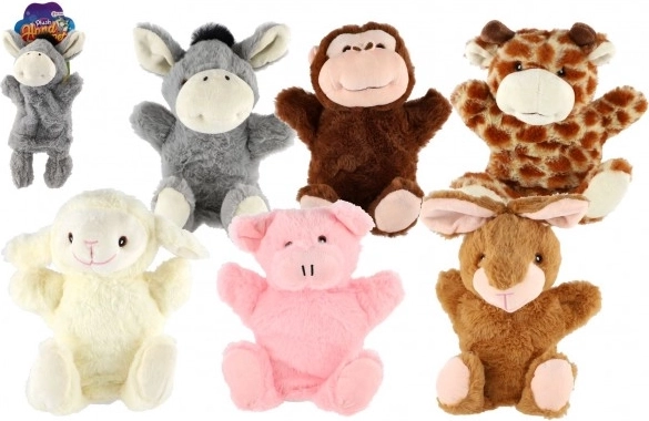 Burattino animale di peluche - 1 pezzo