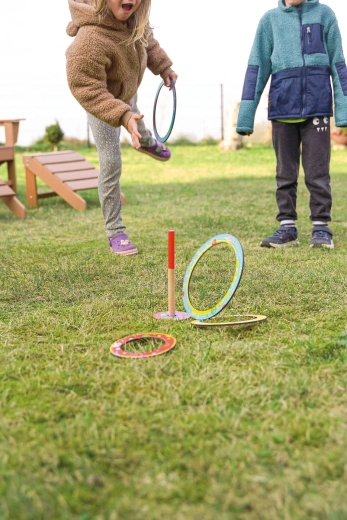 Struttura in legno e regola di gioco semplice