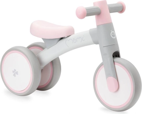Bicicletta senza pedali per bambini MoMi Tedi rosa