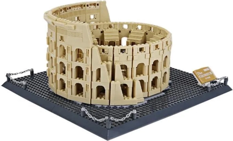 Set di costruzione edificio Colosseo 1756 pezzi