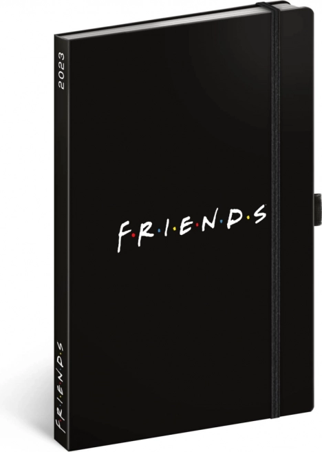 Taccuino a righe NOTIQUE FRIENDS 13 × 21 cm