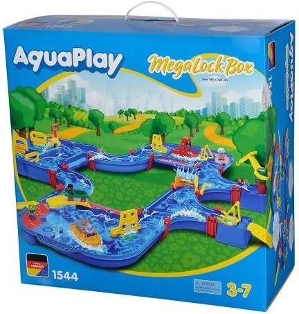 AquaPlay Mega Lock Box percorso d’acqua in valigetta