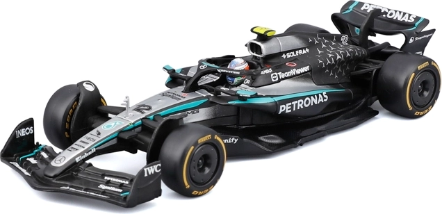Modellino Bburago Formula 1 Mercedes-AMG Petronas W16 2025 Kimi Antonelli 1:43 in box decorativo