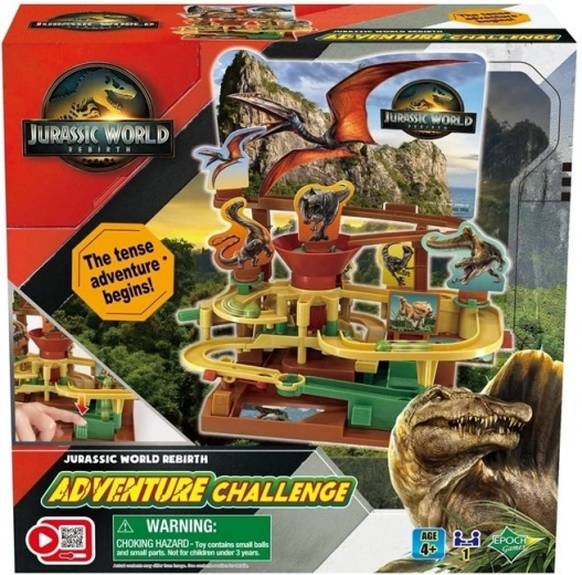 Jurassic world rebirth adventure challenge gioco da tavolo d’azione
