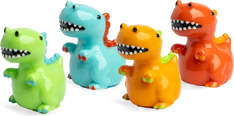 Design giocoso a dinosauro