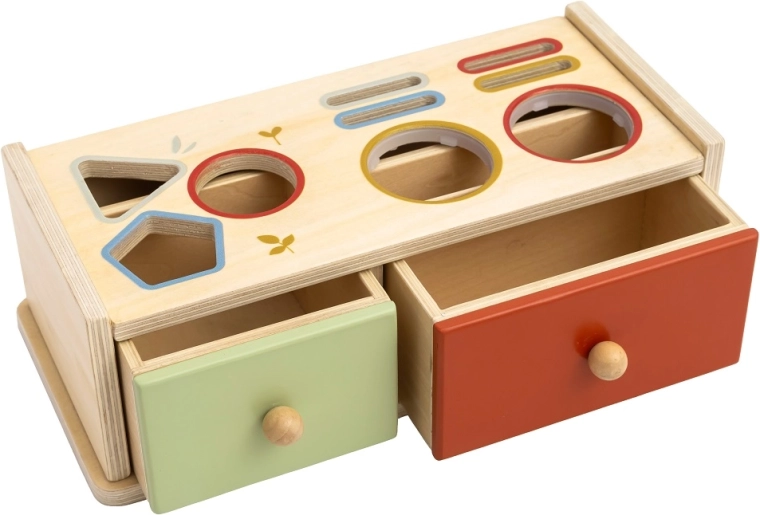 Due giochi in uno: incastro e martelletto