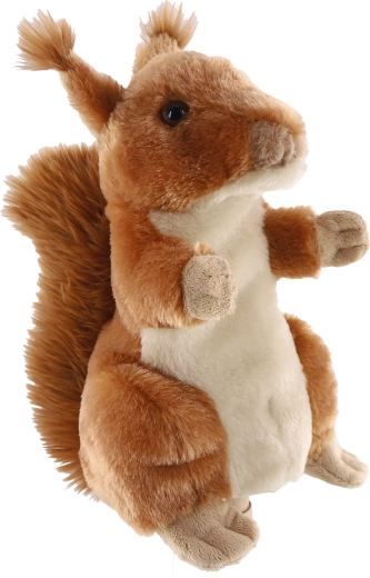 Burattino scoiattolo 27 cm in peluche