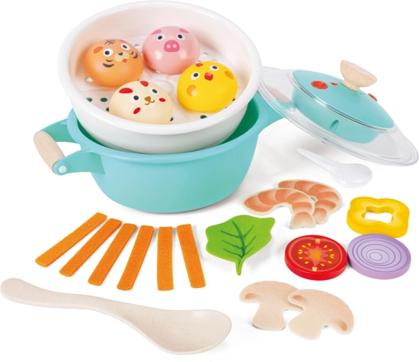Set da cucina Little Chef con effetto vapore