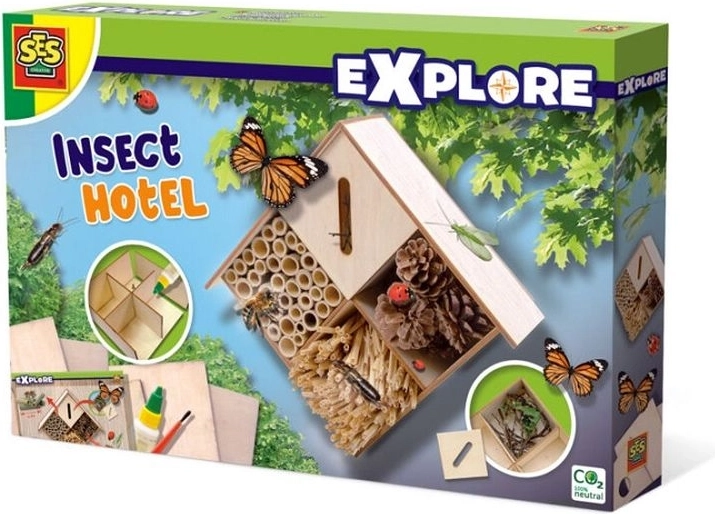 SES Explore hotel per insetti