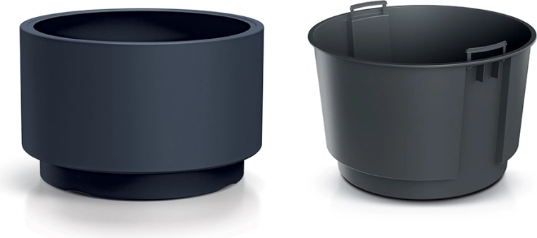 Inserto interno pratico per un facile rinvaso