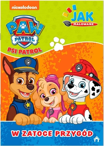 Paw Patrol: Come dipinto – Baia dell'Avventura, parte 1 – album da colorare con acquerelli