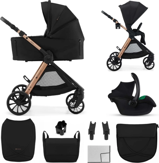 Kinderkraft passeggino combinato Vesto 2 3in1 black
