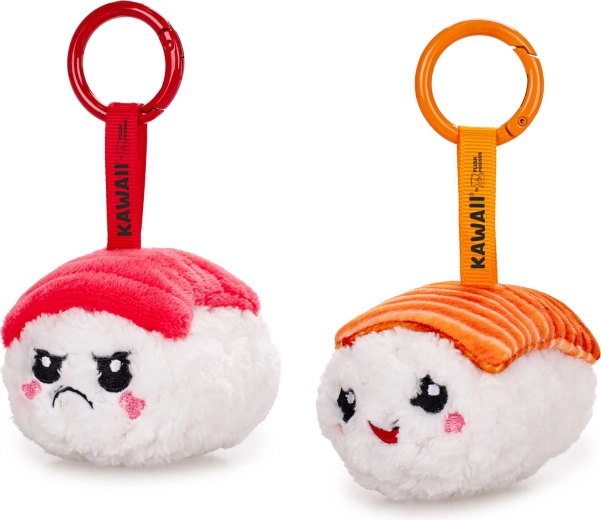 Plush Friends Kawaii portachiavi in peluche sushi nigiri 8 cm - 1 pezzo