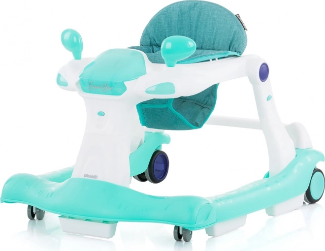 CHIPOLINO girello per bambini Super Star 2 in 1 menta
