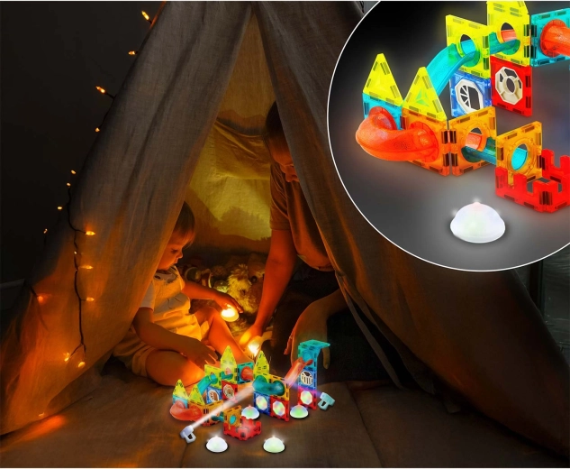 Effetto luminoso per giocare al buio