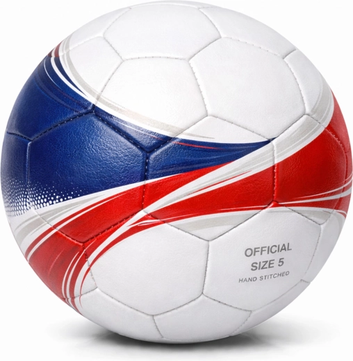 Pallone da calcio Gametime con motivo ceco, misura 5
