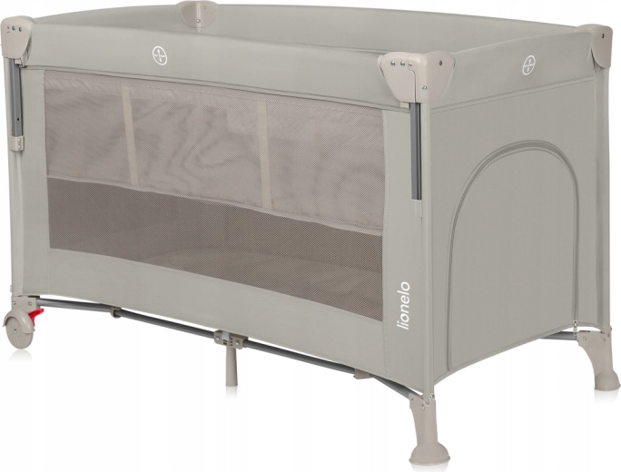 Lettino da viaggio Lionelo Ellen 3 in 1 Beige Sand