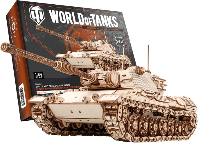 Little Story puzzle 3D in legno World of Tanks Leopard 1