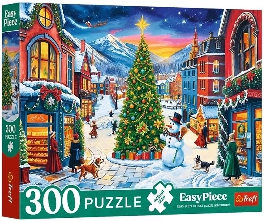 Puzzle EasyPiece 300 pezzi villaggio natalizio