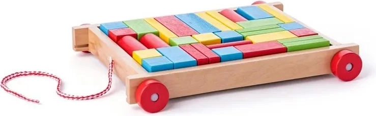 Carrello da trainare e per riporre i giochi