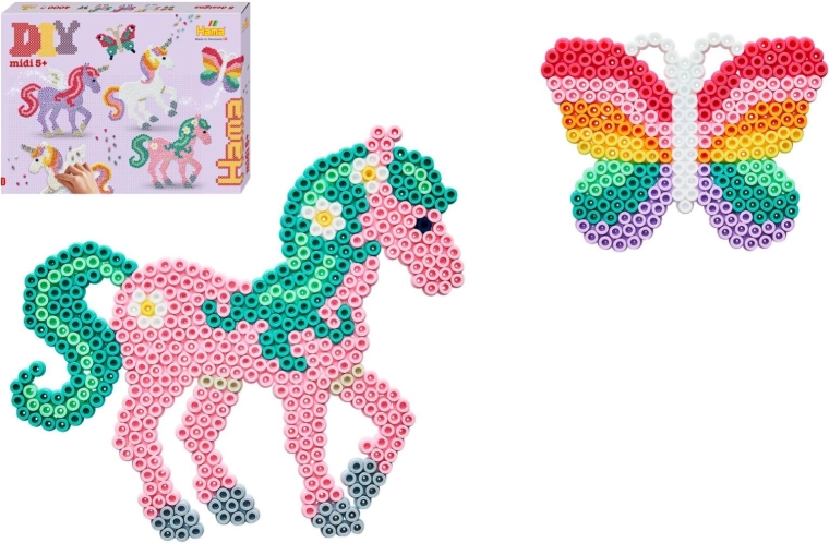 Perline da stirare Hama midi mondo fiabesco 4000 pz