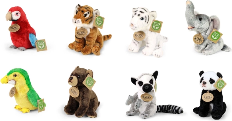 Animaletti esotici in diversi soggetti