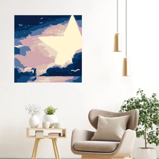 Relax e decorazione in uno: motivo stella