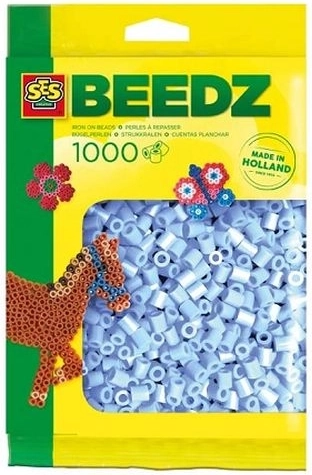 SES Creative Perline da stirare – azzurro chiaro, 1000 pz