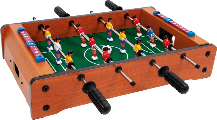 Calcio balilla da tavolo compatto per ogni occasione