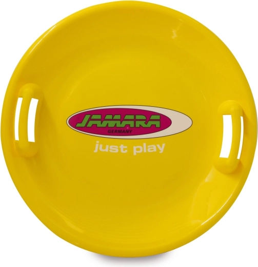 Snow Play piatto da neve rotondo 60 cm giallo