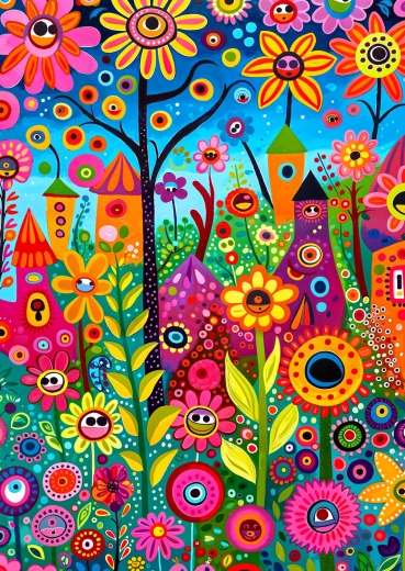 Enjoy puzzle Giardino giocoso 1000 pezzi