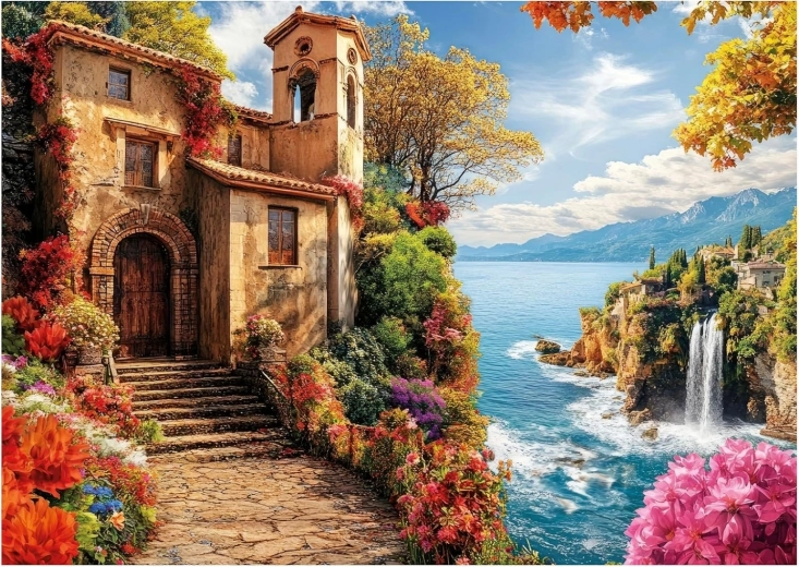 Puzzle Educa Villa sul mare 500 pezzi