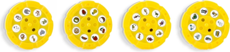 32 immagini su 4 dischi intercambiabili