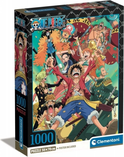Puzzle compatto Anime One Piece da 1000 pezzi