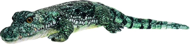 Alligatore di peluche 95 cm