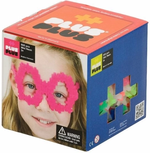 Costruzioni PLUS-PLUS Mini Neon, 600 pezzi