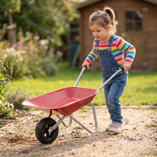 Facile da manovrare per i piccoli giardinieri